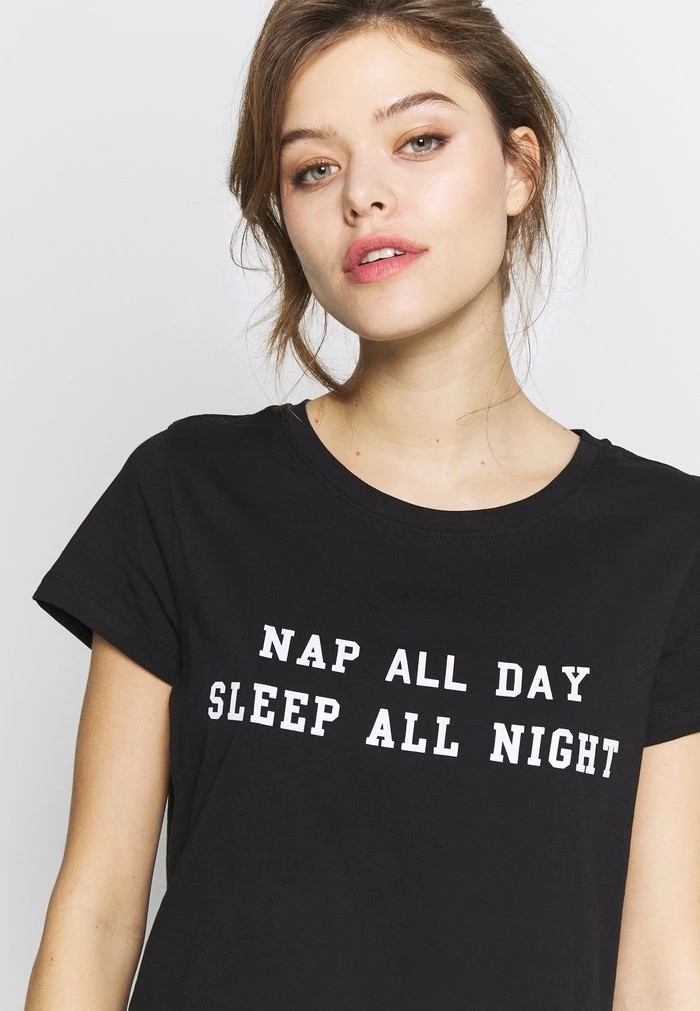 Vêtement De Nuit ANNA FIELD Anna Field Nap All Day Nightie Noir Femme | EXC-9221201